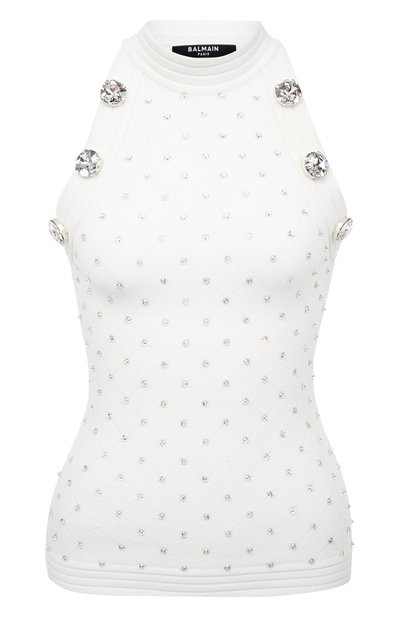 Женский топ из вискозы BALMAIN, арт. UF10092/K157