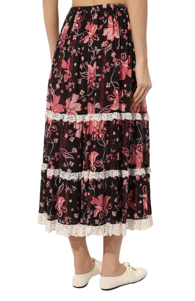 Юбка из вискозы GUCCI, арт. 652724 ZJP27, фото 4