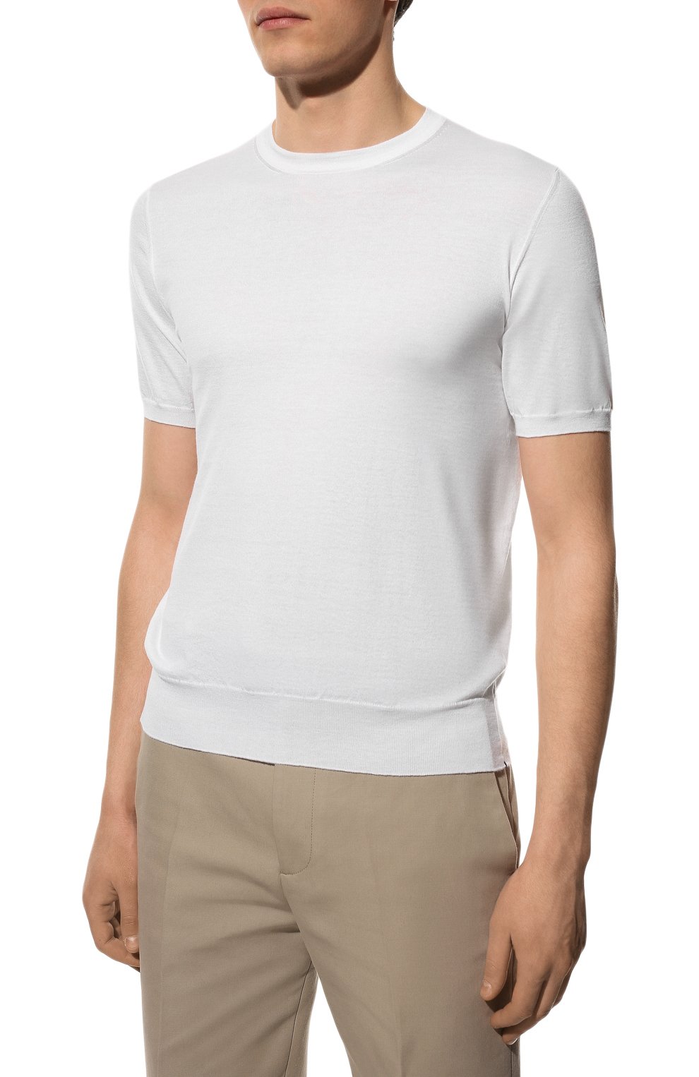 Джемпер из хлопка и кашемира FIORONI, арт. MK18609A4, фото 3