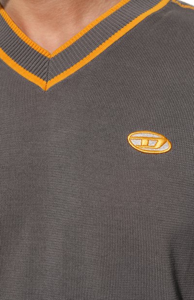 Хлопковый пуловер DIESEL, арт. A06738/0LFAM, фото 5