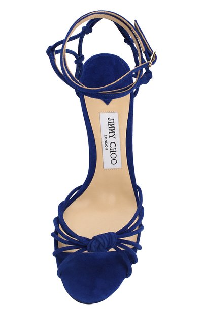 Замшевые босоножки lovella 85 JIMMY CHOO, арт. L0VELLA 85/SUE, фото 5