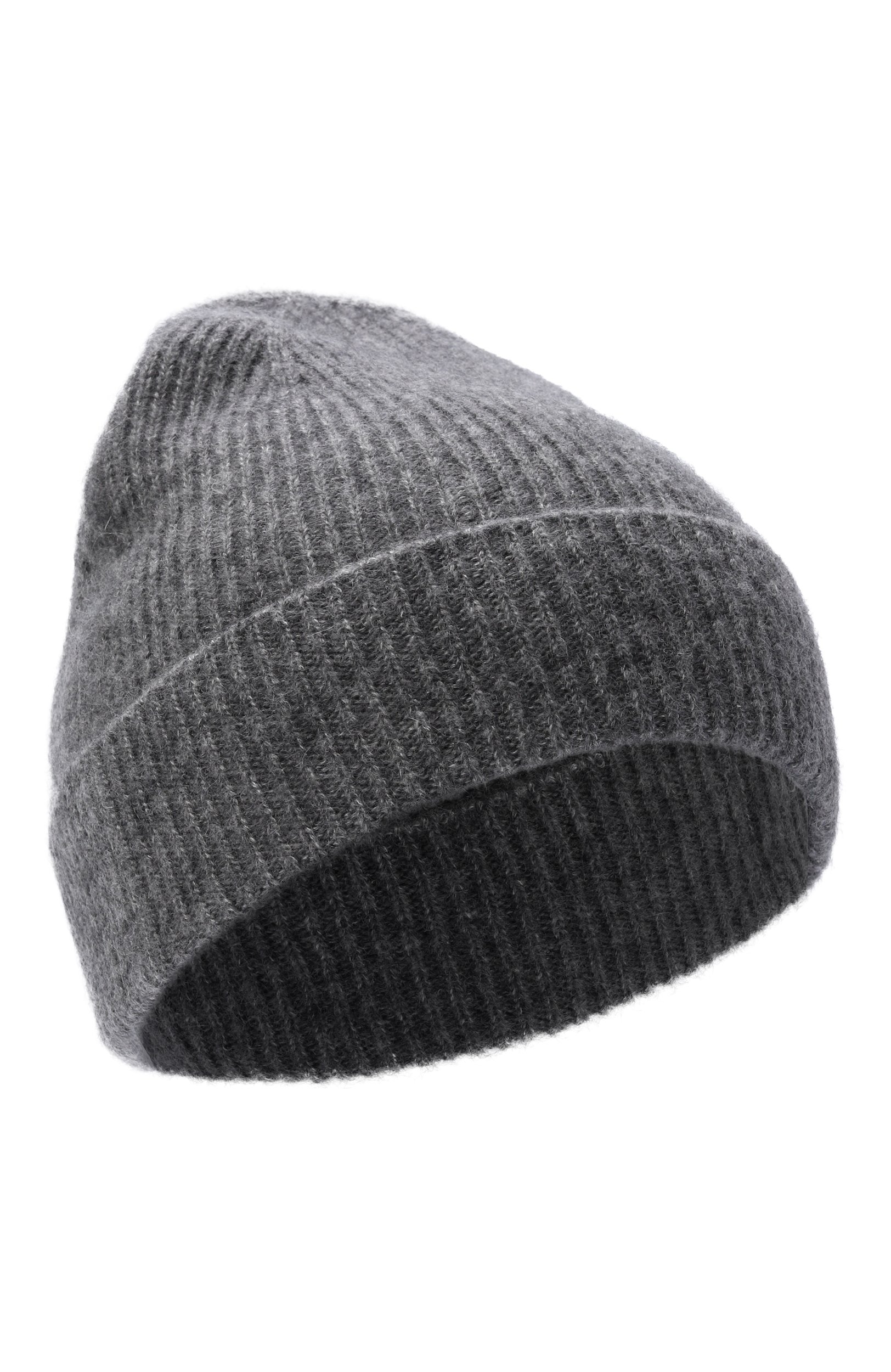 Шапка из кашемира и шелка KITON серого цвета по цене 36300 руб., арт. D60768K0501, фото 1 Шапка из кашемира и шелка KITON, арт. D60768K0501, фото 1