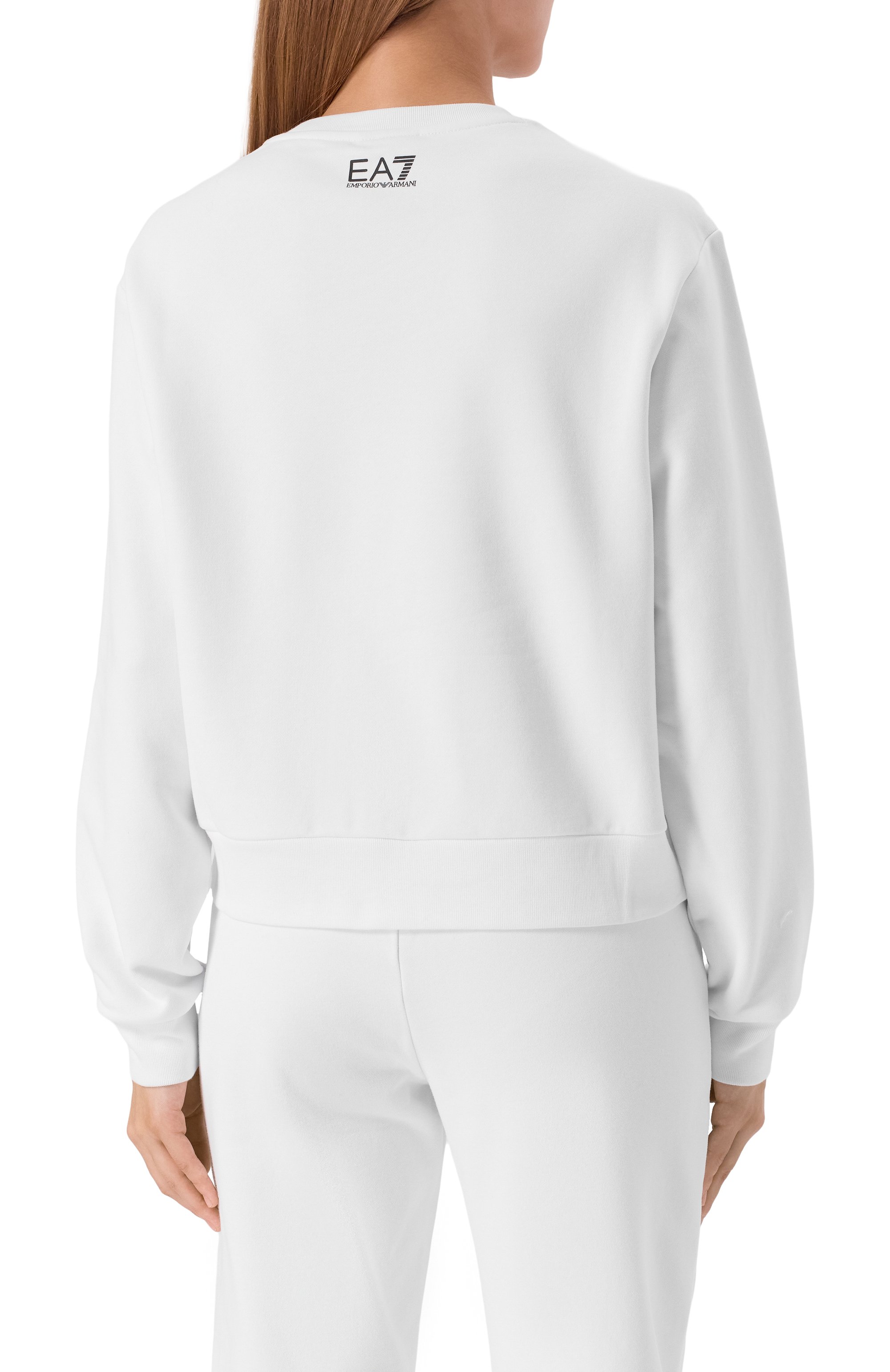 Хлопковый свитшот EA7, арт. 7W000542/AF16442, фото 4