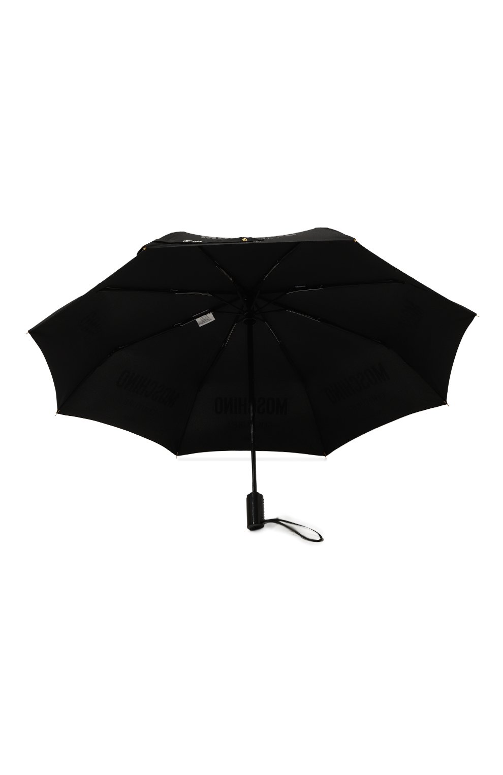 Складной зонт MOSCHINO черного цвета по цене 7810 руб., арт. 8870-0PENCL0SEA, фото 3 Складной зонт MOSCHINO, арт. 8870-0PENCL0SEA, фото 3
