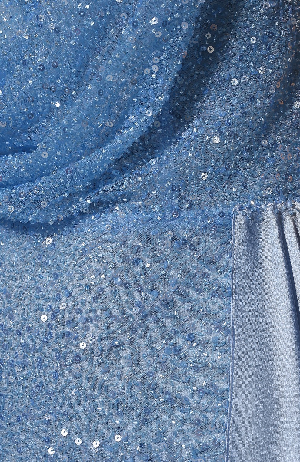 Платье SPERANZA COUTURE голубого цвета по цене 370000 руб., арт. SC006, фото 5 Платье SPERANZA COUTURE, арт. SC006, фото 5