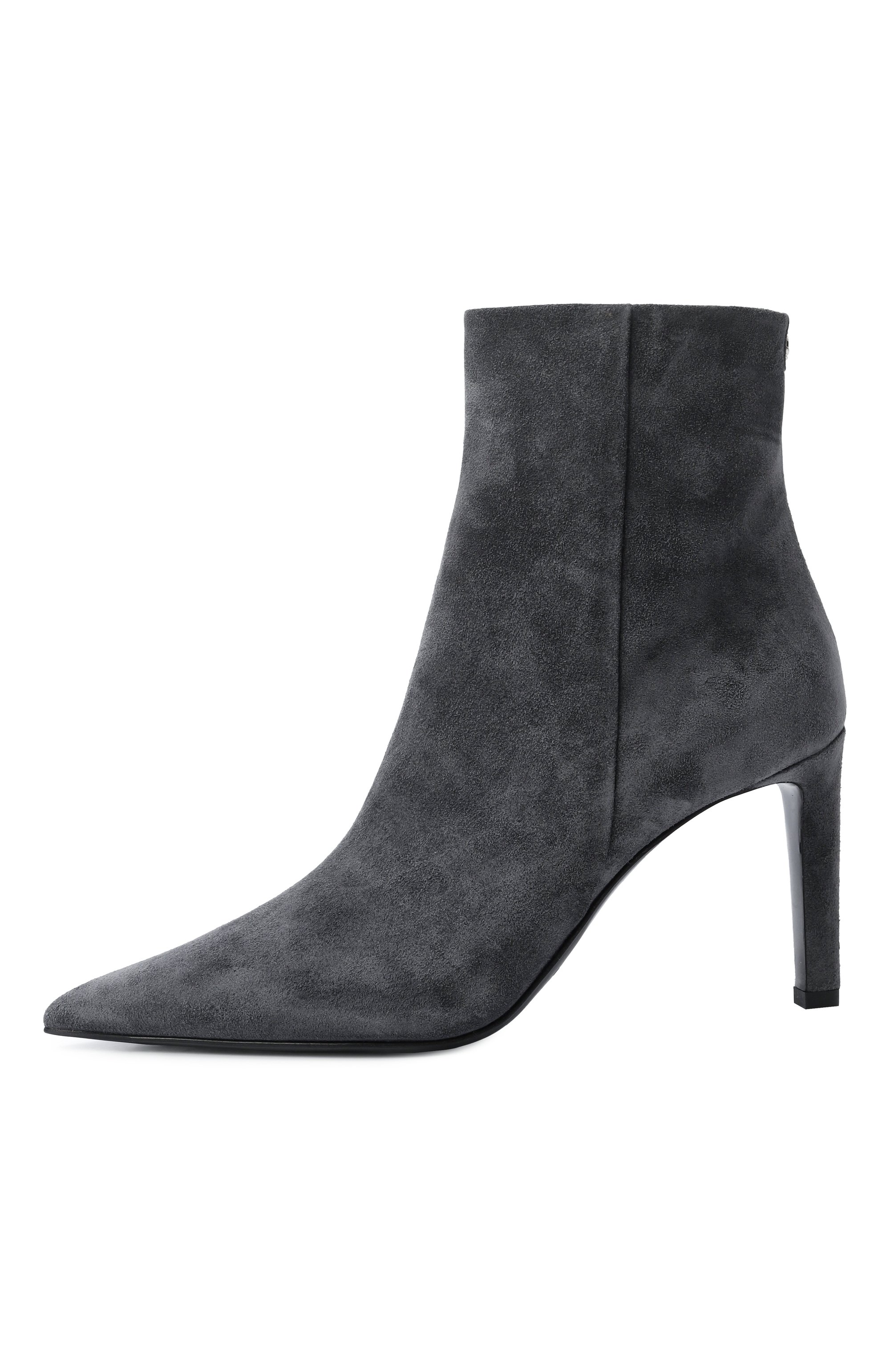 Замшевые ботильоны frankie 85 JIMMY CHOO, арт. FRANKIEAB85SVV, фото 4