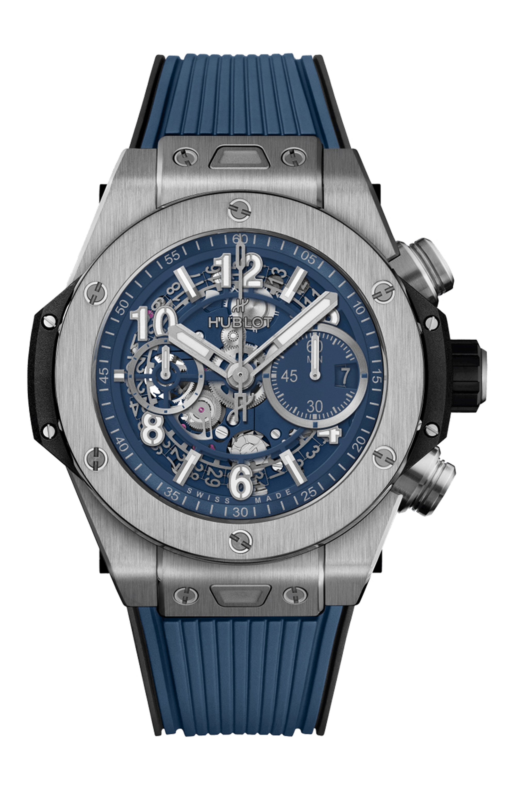 Часы unico titanium blue HUBLOT, арт. 421.NX.5170.RX, фото 1