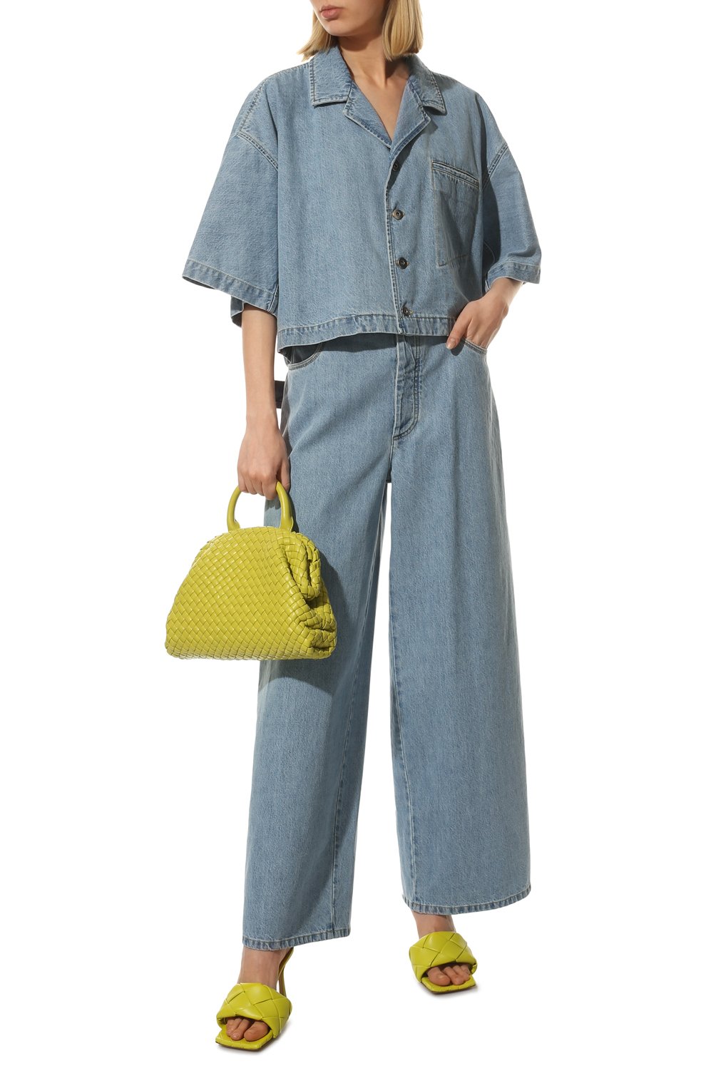 Джинсовая рубашка BOTTEGA VENETA, арт. 690231/V1NL0, фото 2