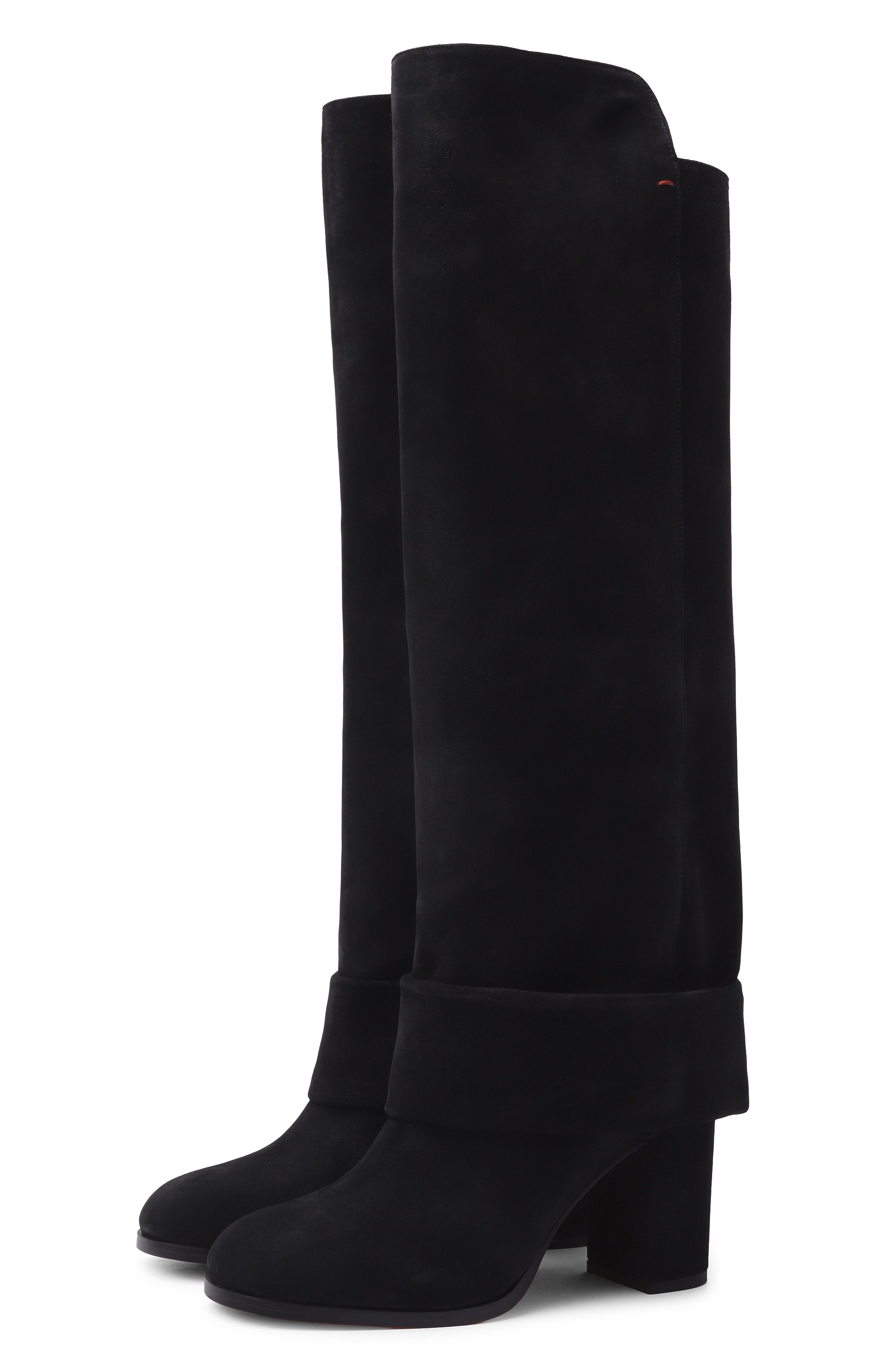 Замшевые сапоги SANTONI, арт. WSNG71934HI2NIES, фото 1