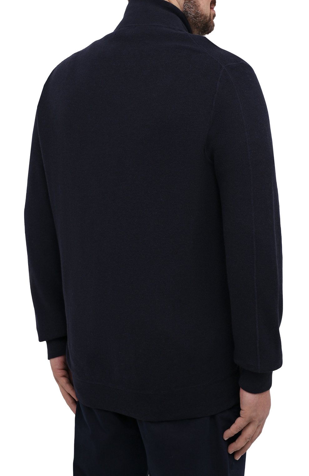 Хлопковый кардиган POLO RALPH LAUREN синего цвета по цене 18150 руб., арт. 711775872/PRL BS, фото 4 Хлопковый кардиган POLO RALPH LAUREN, арт. 711775872/PRL BS, фото 4