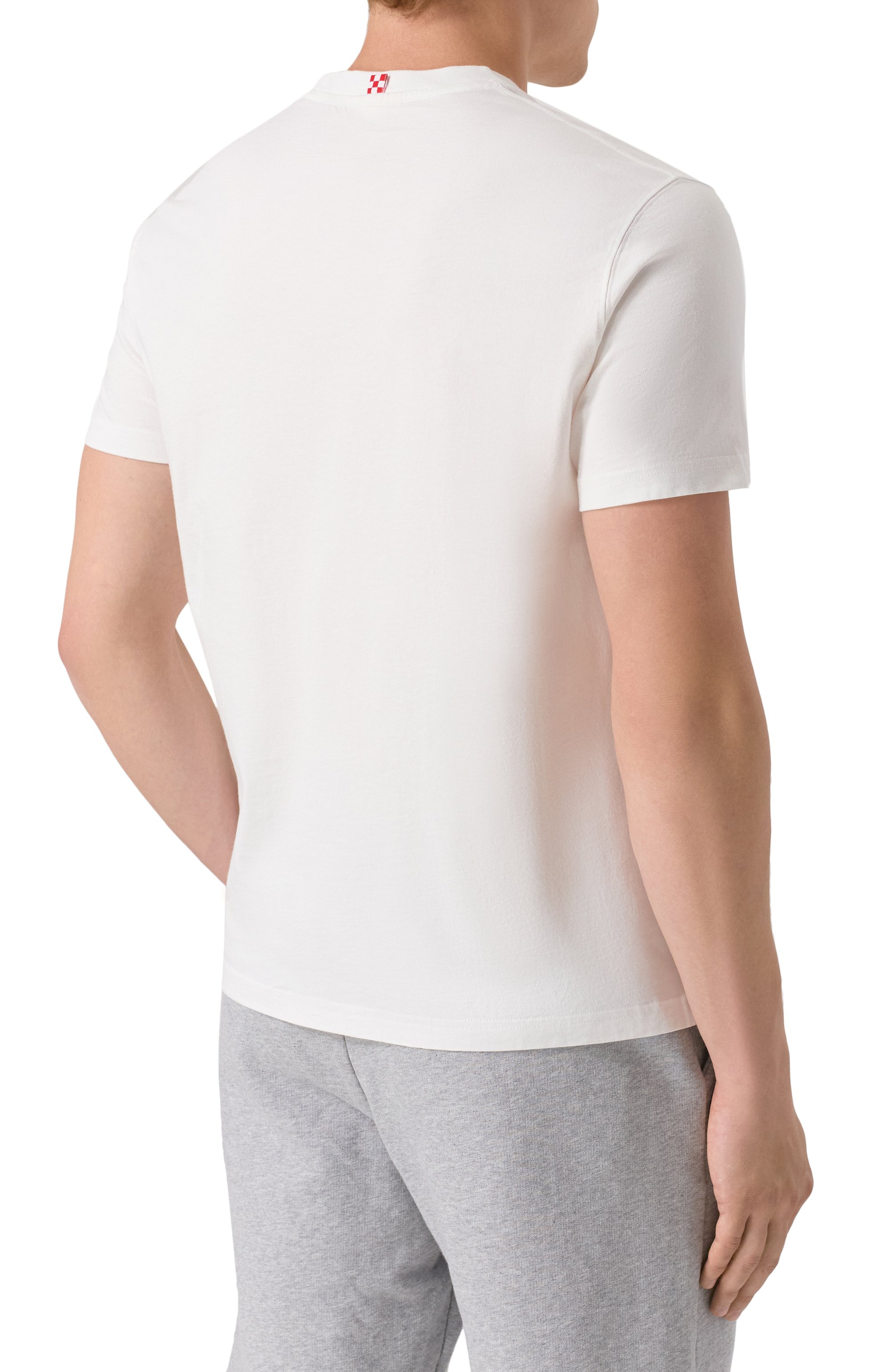 Хлопковая футболка MC2 SAINT BARTH, арт. STBM TSHIRT MAN/04730H, фото 4