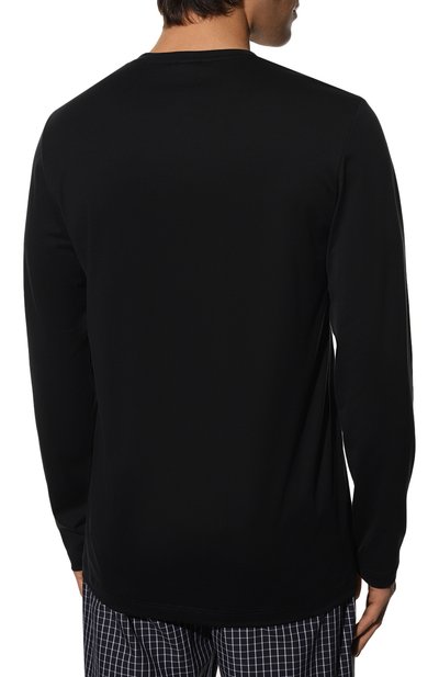 Хлопковый лонгслив HANRO, арт. 075431., фото 4