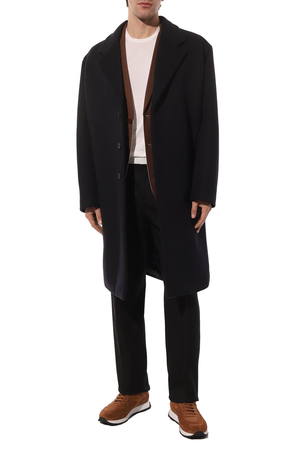 Замшевые кроссовки STEFANO RICCI коричневого цвета по цене 107000 руб., арт. US61_G6419/SDPWY, фото 2 Замшевые кроссовки STEFANO RICCI, арт. US61_G6419/SDPWY, фото 2