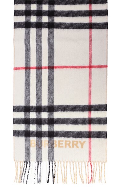 Кашемировый шарф BURBERRY бежевого цвета по цене 84700 руб., арт. 8059280, фото 4 Кашемировый шарф BURBERRY, арт. 8059280, фото 4