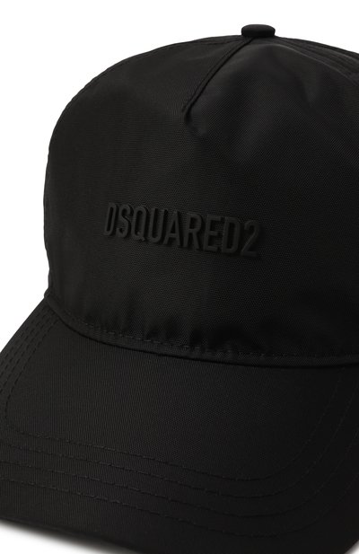 Бейсболка DSQUARED2 черного цвета по цене 25600 руб., арт. BCM0833/16806815, фото 3 Бейсболка DSQUARED2, арт. BCM0833/16806815, фото 3