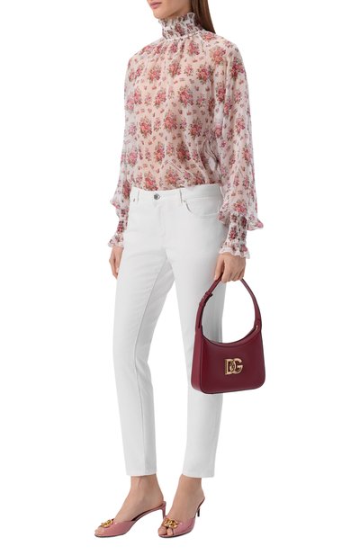 Джинсы pretty DOLCE & GABBANA белого цвета по цене 69950 руб., арт. FTC68D/G80T5, фото 2 Джинсы pretty DOLCE & GABBANA, арт. FTC68D/G80T5, фото 2