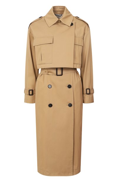 Женский хлопковый тренч WEEKEND MAX MARA, арт. VIVETTA