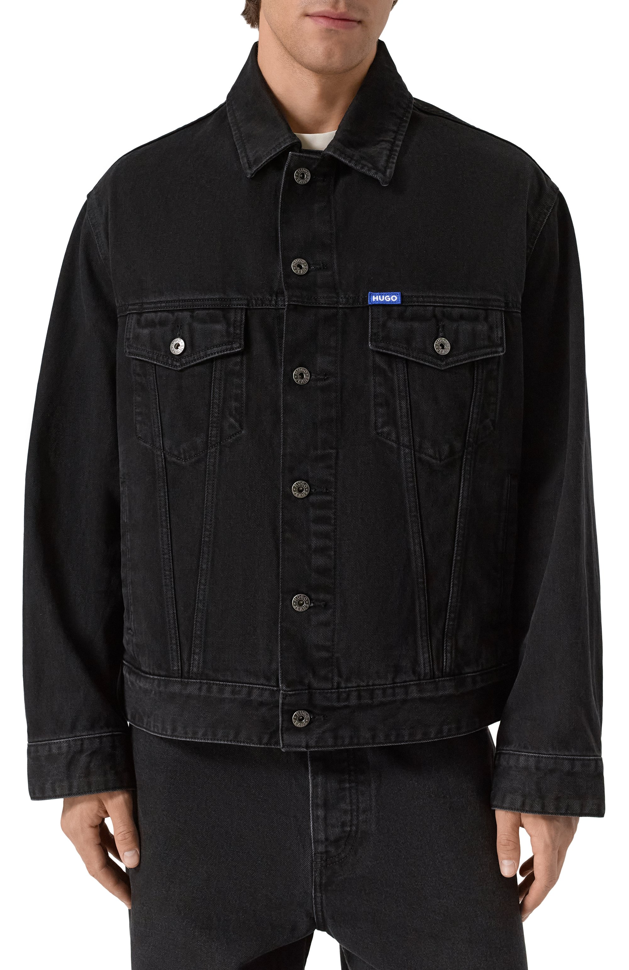 Джинсовая куртка HUGO BLUE, арт. 50541727, фото 3