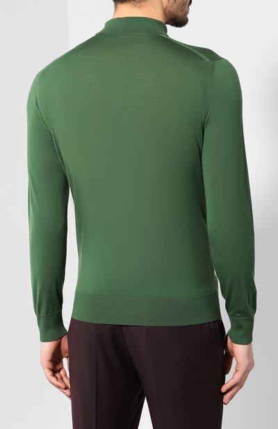 Шерстяное поло с длинными рукавами ZEGNA, арт. URM00/132, фото 4