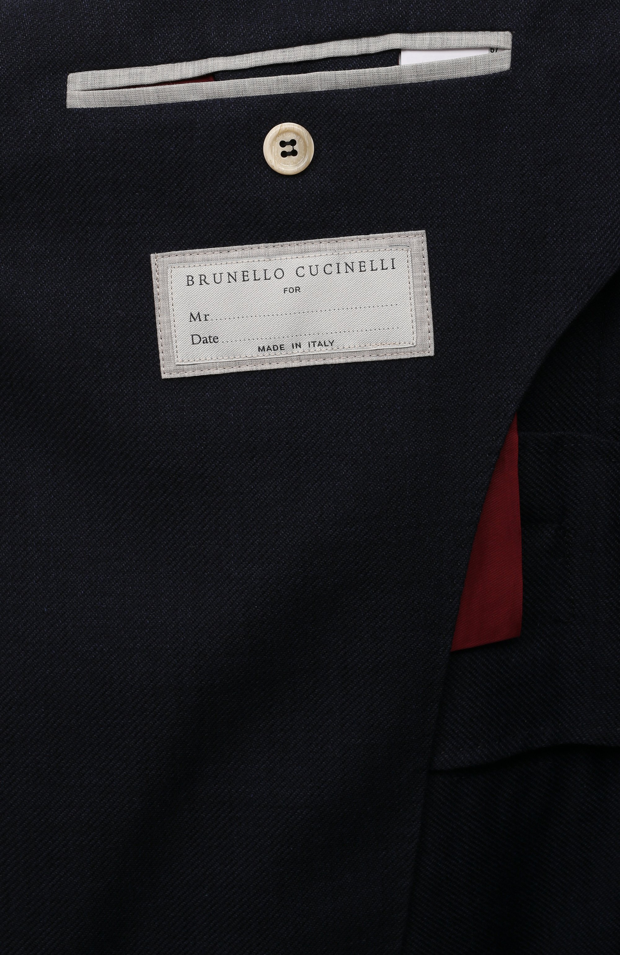 Костюм из хлопка и шерсти BRUNELLO CUCINELLI, арт. MS463LDWH, фото 10