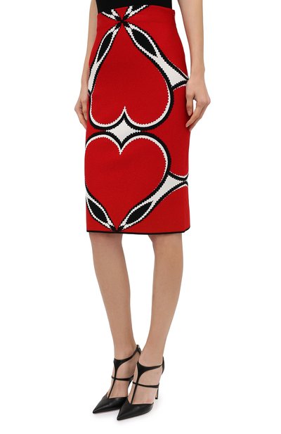 Юбка из вискозы ALEXANDER MCQUEEN, арт. 641913/Q1AR1, фото 3