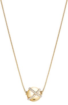Женские колье DAVID YURMAN бесцветного цвета, арт. N13153D88ADI17 | Фото 1 (Материал сплава: Желтое золото; Драгоценные камни: Бриллианты; Региональные ограничения белый список (Axapta Mercury): Не проставлено; Нос: Не проставлено)