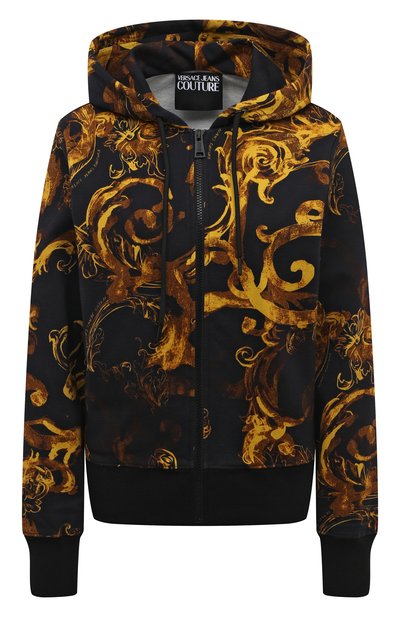Женский хлопковая толстовка VERSACE JEANS COUTURE, арт. 76HAI306/FS127