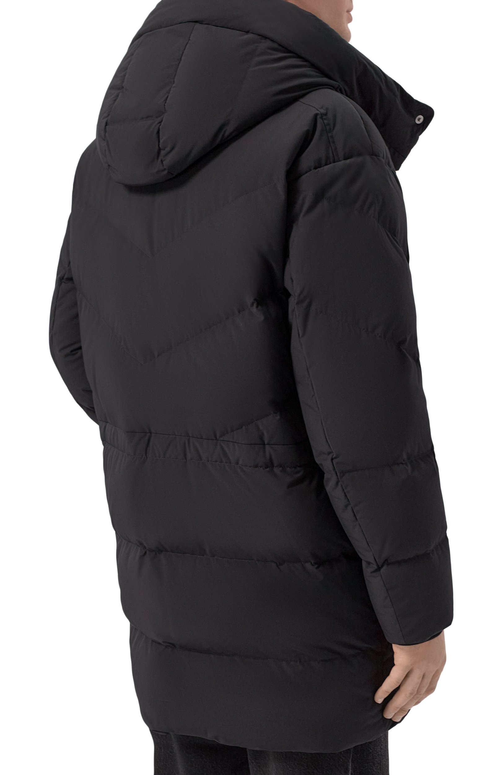 Пуховик KITON черного цвета по цене 683000 руб., арт. UGK211AK0269L, фото 4 Пуховик KITON, арт. UGK211AK0269L, фото 4