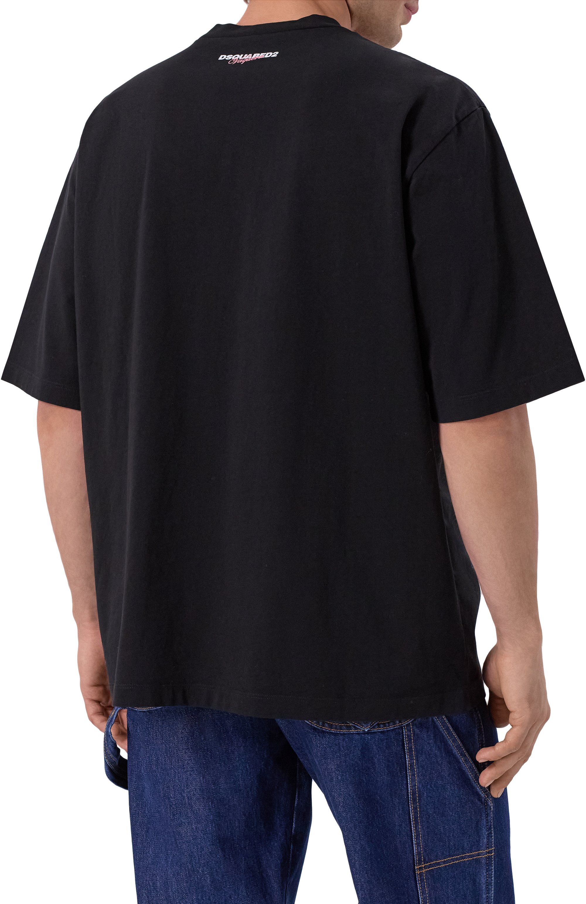 Хлопковая футболка DSQUARED2, арт. S71GD1598/D20020, фото 4