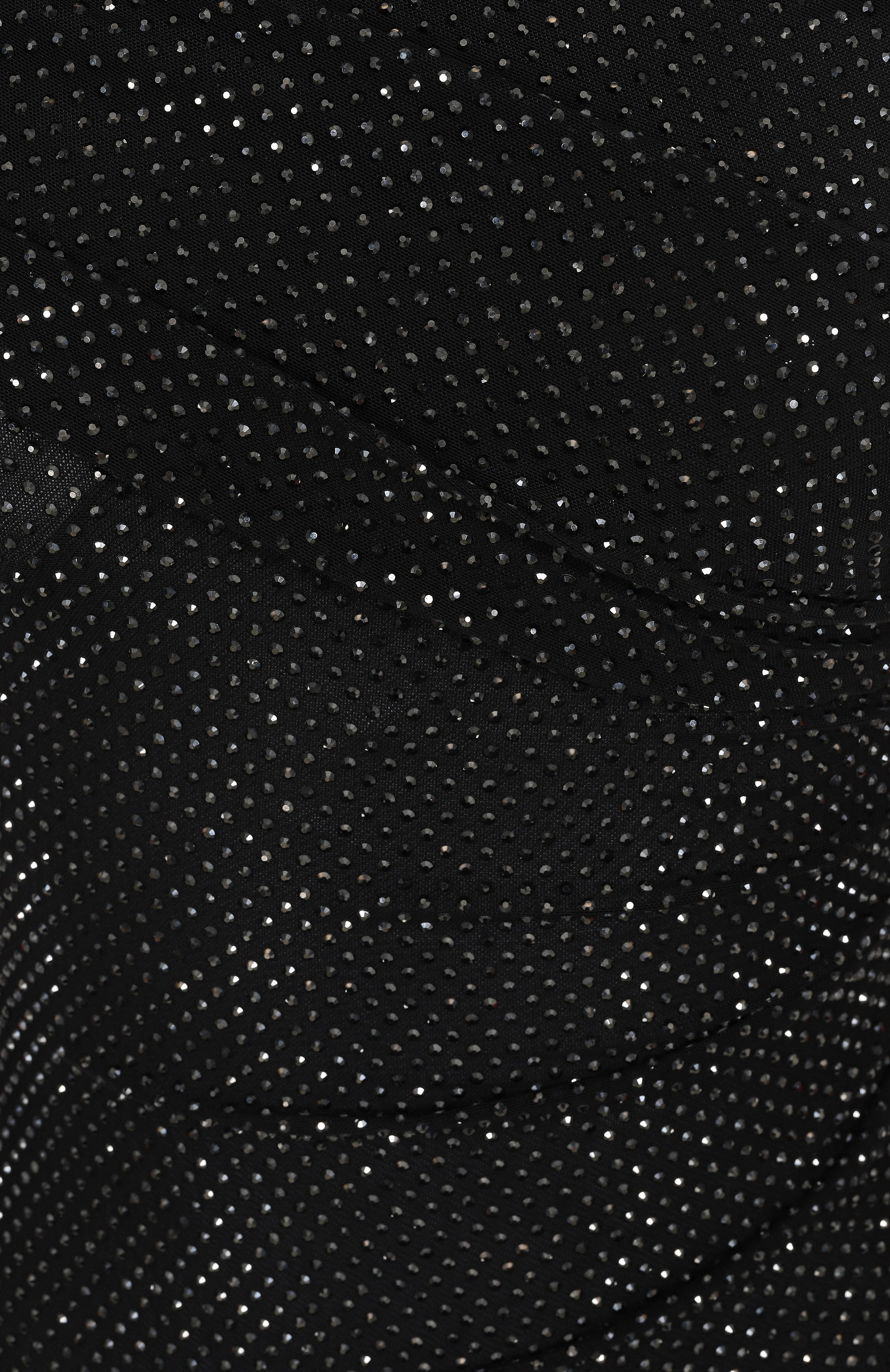 Топ с отделкой стразами SELF-PORTRAIT, арт. RS25077TB, фото 6