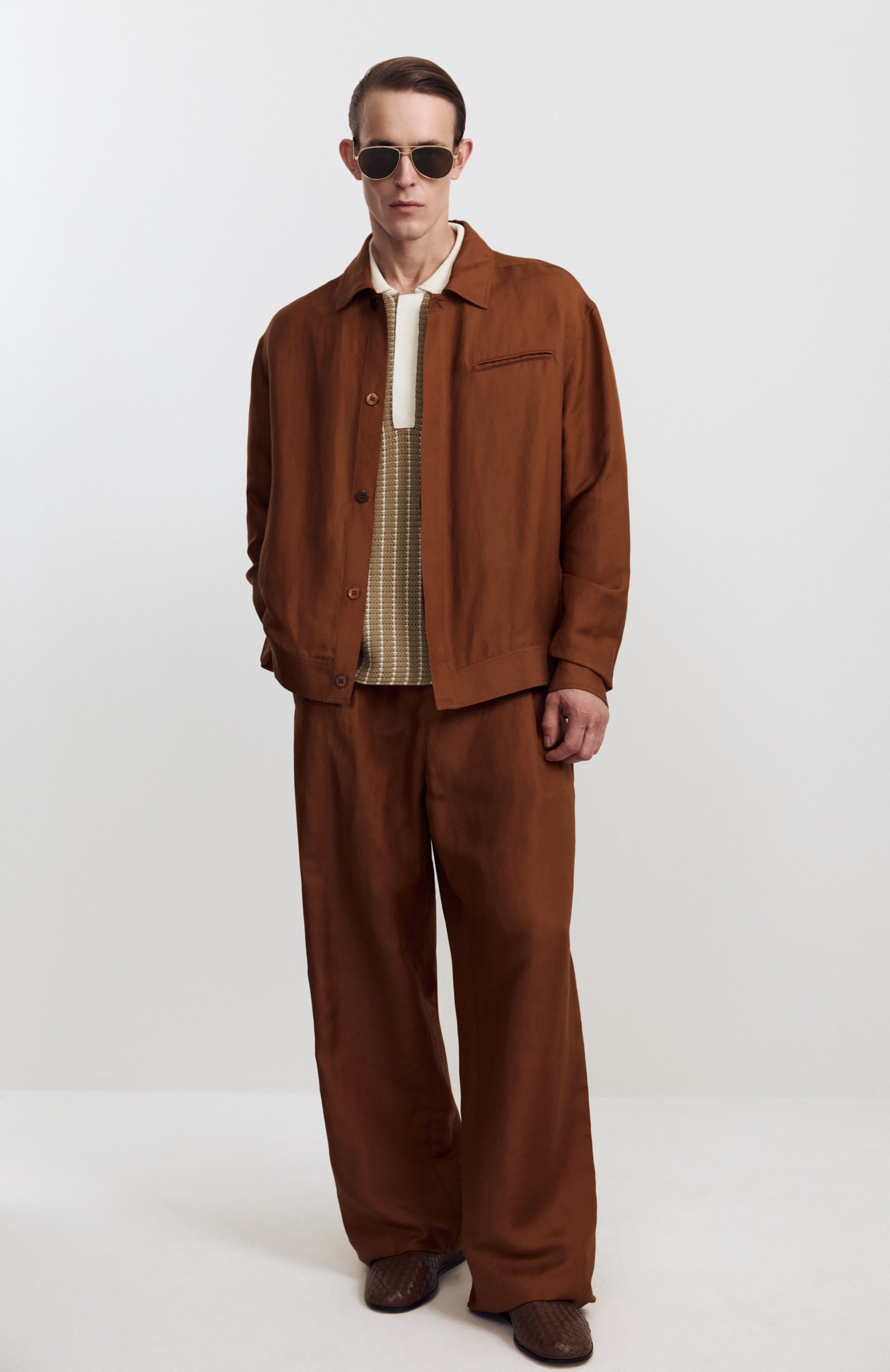 Кожаные слиперы sunday BOTTEGA VENETA, арт. 730275/V2ED0, фото 6
