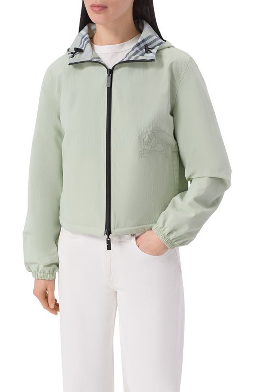 Двусторонняя ветровка Burberry 8118204 Зелёный  8118204 Фото 6
