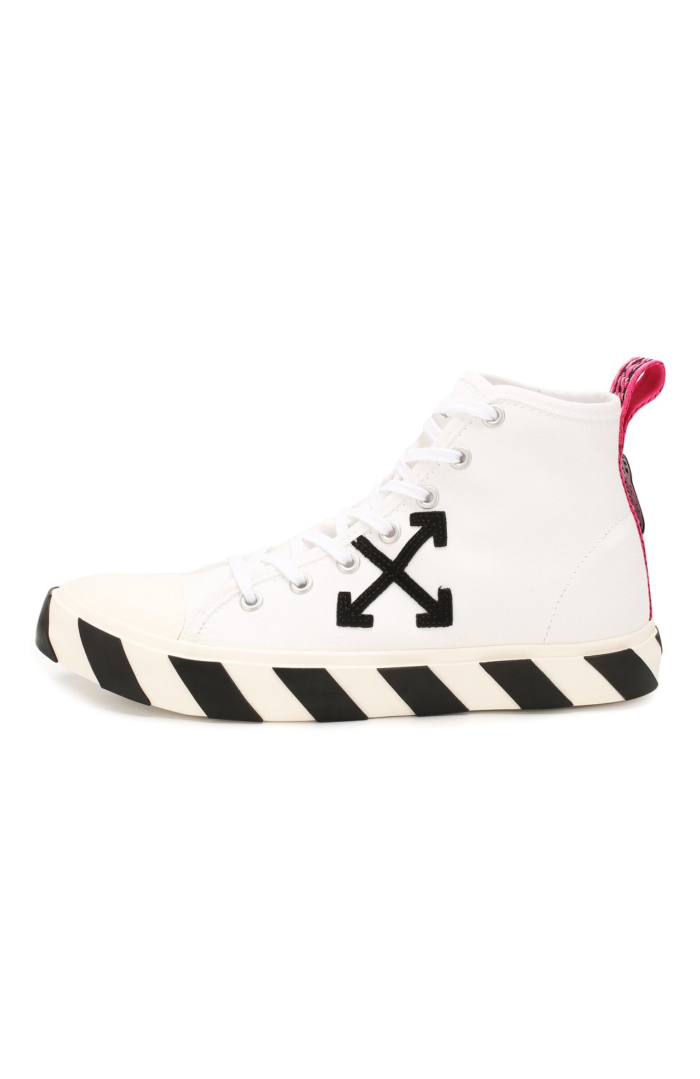 Текстильные кеды OFF-WHITE, арт. 0MIA119S20D330380110, фото 3