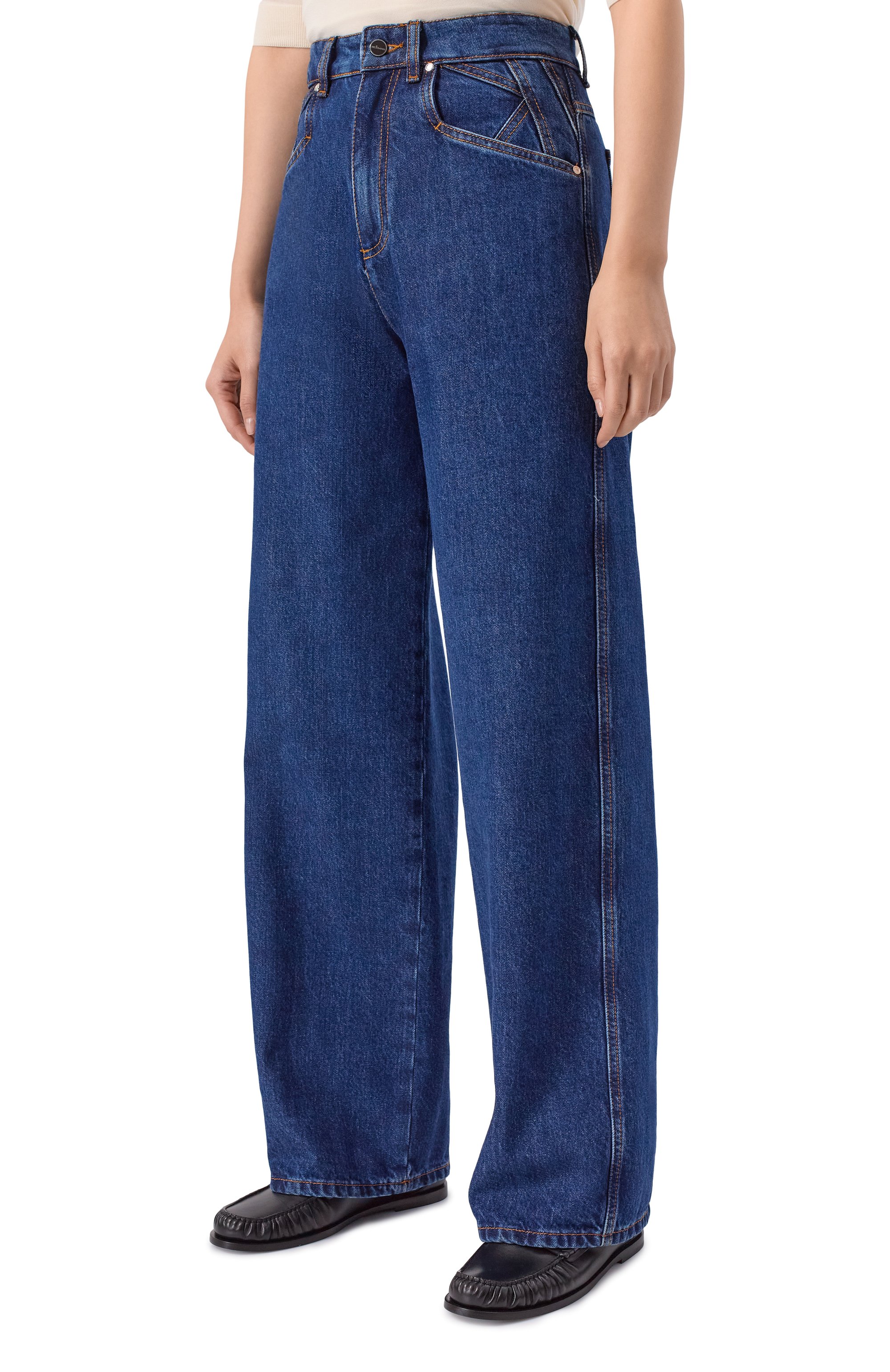 Джинсы KITON синего цвета по цене 143000 руб., арт. DJ53102K0509H02, фото 3 Джинсы KITON, арт. DJ53102K0509H02, фото 3