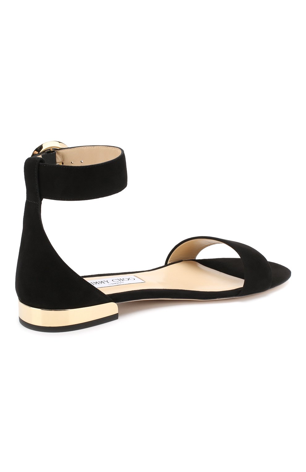 Замшевые сандалии jamie JIMMY CHOO, арт. JAIMIE FLAT/SUE, фото 4