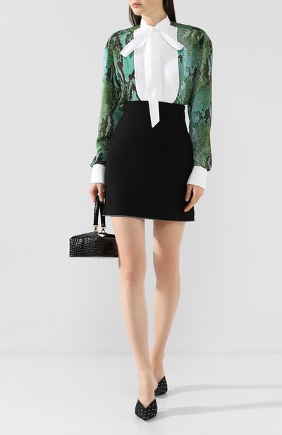 Блузка с принтом MSGM, арт. 2841MDE27Y 207155, фото 2