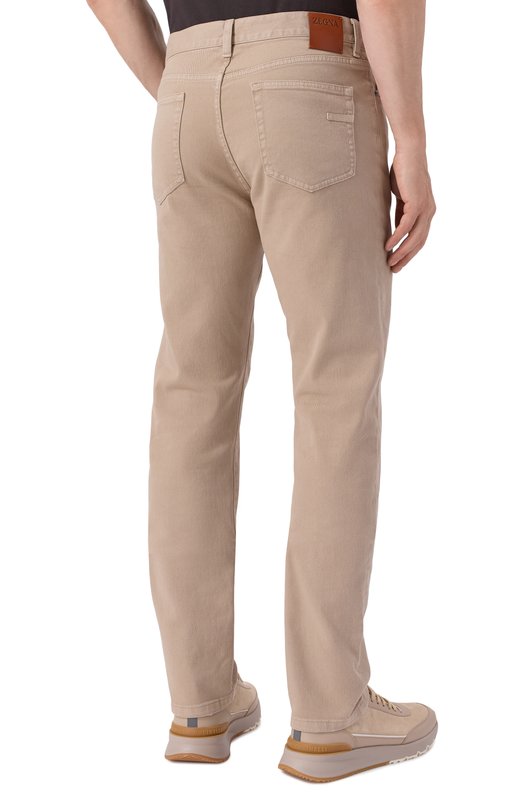 Джинсы Zegna CITY/RUFI45A9 Бежевый  CITY/RUFI45A9 Фото 4