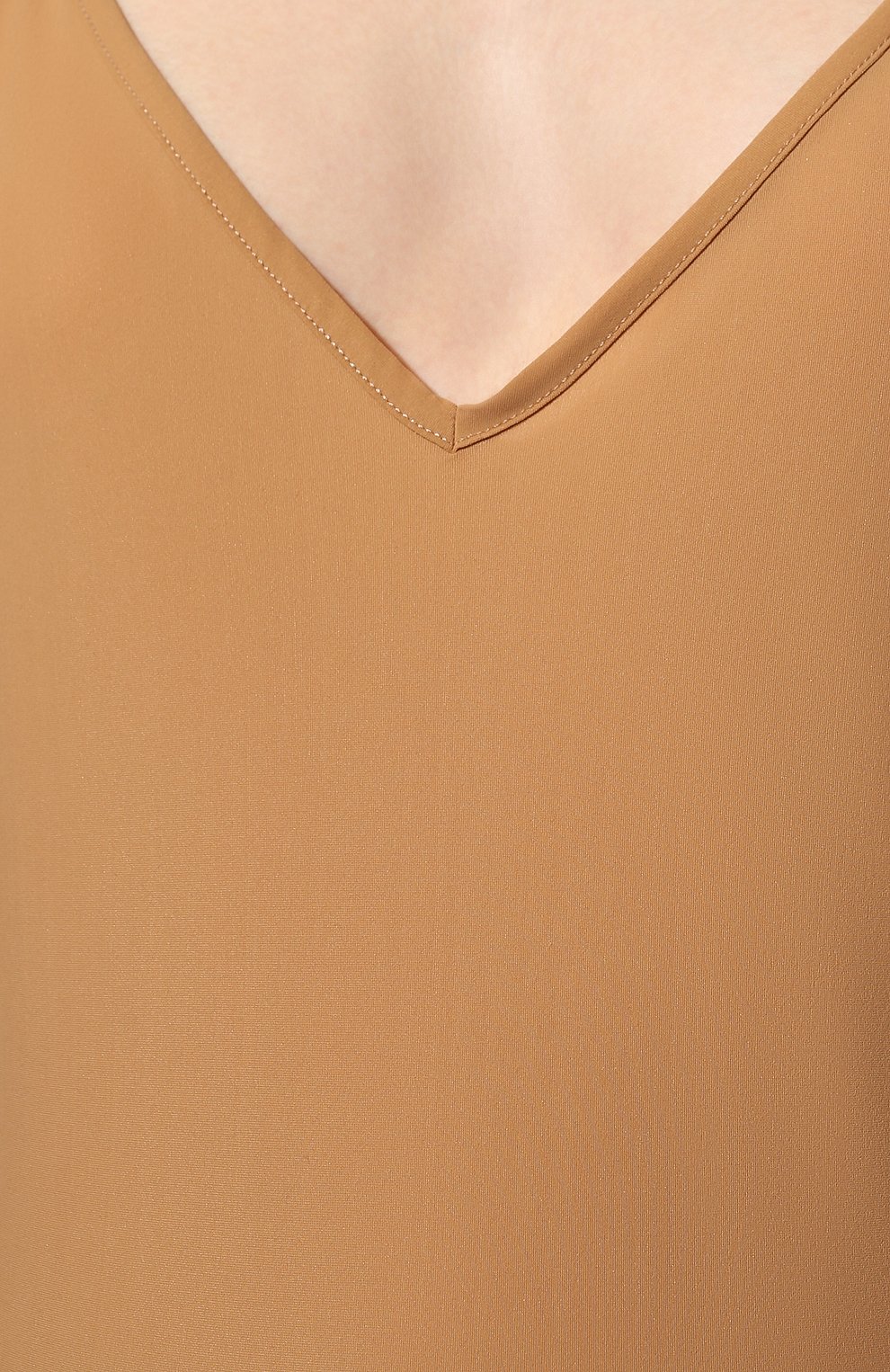 Топ JIL SANDER бежевого цвета по цене 16850 руб., арт. JSCQ705046-WQ477108, фото 5 Топ JIL SANDER, арт. JSCQ705046-WQ477108, фото 5
