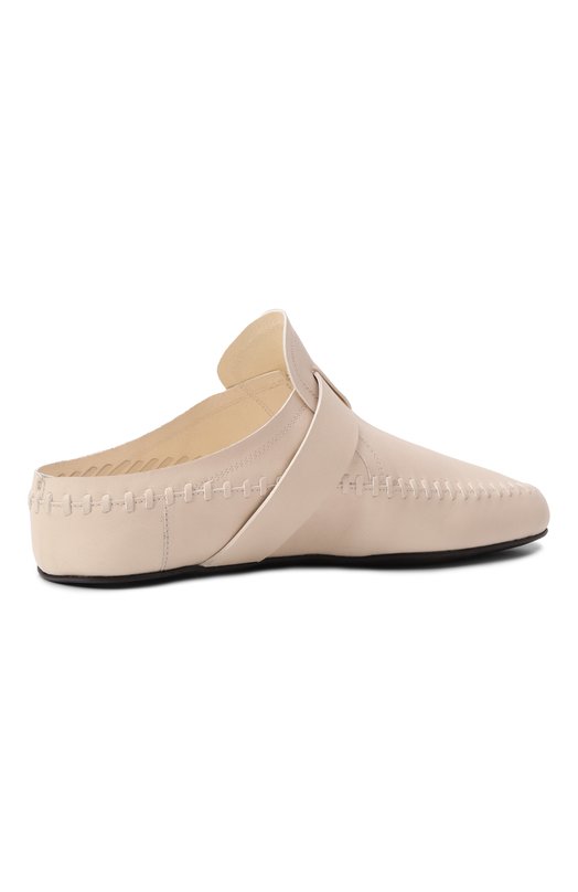 Кожаные сабо Ande Ann Demeulemeester B0012921/LT154 Кремовый  B0012921/LT154 Фото 5