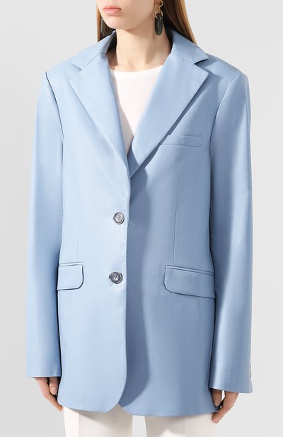 Кожаный жакет LESYANEBO, арт. SS20/Н-468/VL, фото 3