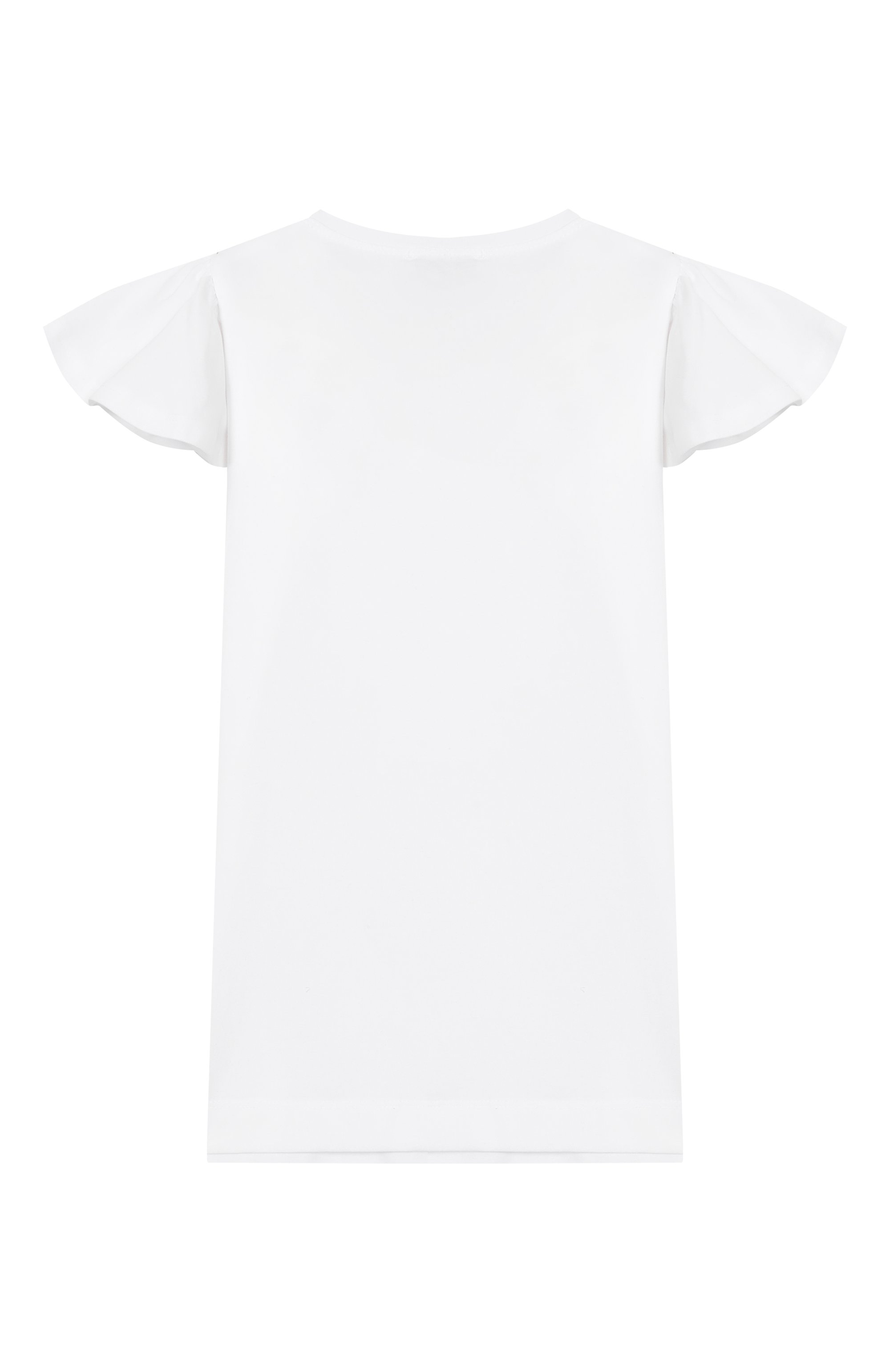 Хлопковая футболка MONNALISA, арт. 11E613, фото 2