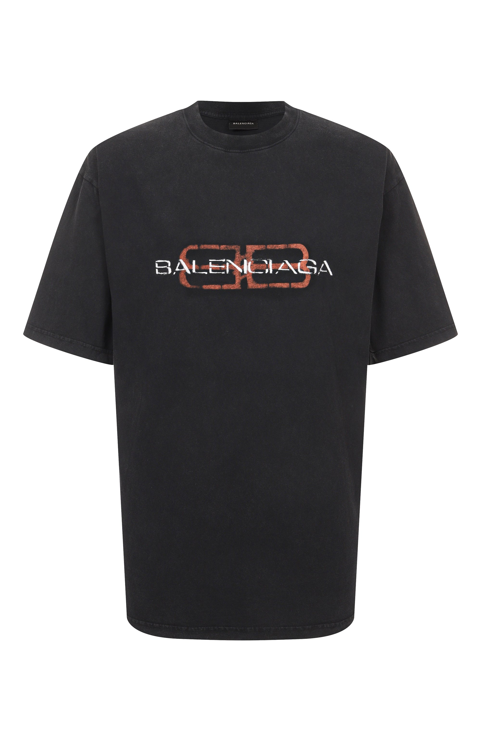 Хлопковая футболка BALENCIAGA, арт. 764235/TTVD6, фото 1