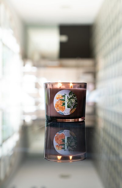 Свеча imperial rose & petitgrain (200g) PERNICI, арт. 8001962089531, фото 2