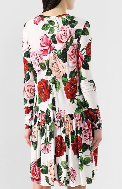Платье с принтом DOLCE & GABBANA, арт. F6D2WT/FSGPF, фото 4