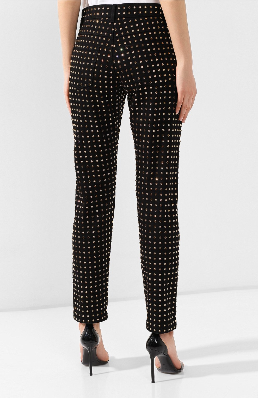 Джинсы со стразами DOLCE & GABBANA, арт. FTAIAZ/G895Z, фото 4