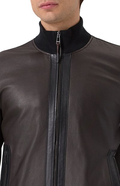 Кожаный бомбер WINDSOR, арт. T0RIN0-L/1300140, фото 5