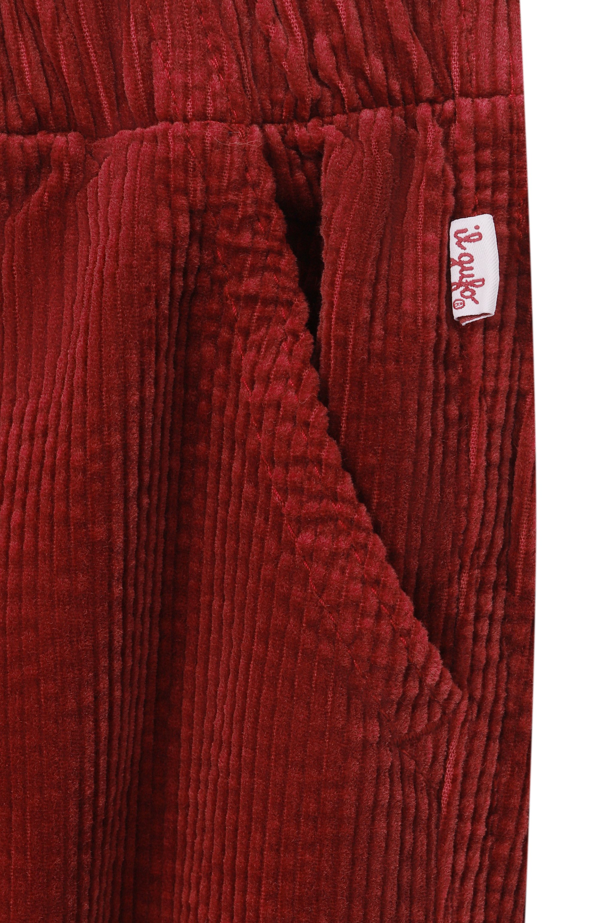 Вельветовые джоггеры IL GUFO, арт. A25GPL0015V6021/3M-9M, фото 3