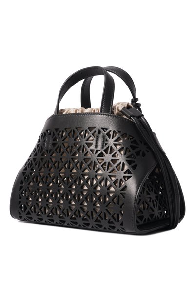 Сумка hug mini FERRAGAMO черного цвета по цене 261000 руб., арт. 21A696/793431, фото 4 Сумка hug mini FERRAGAMO, арт. 21A696/793431, фото 4