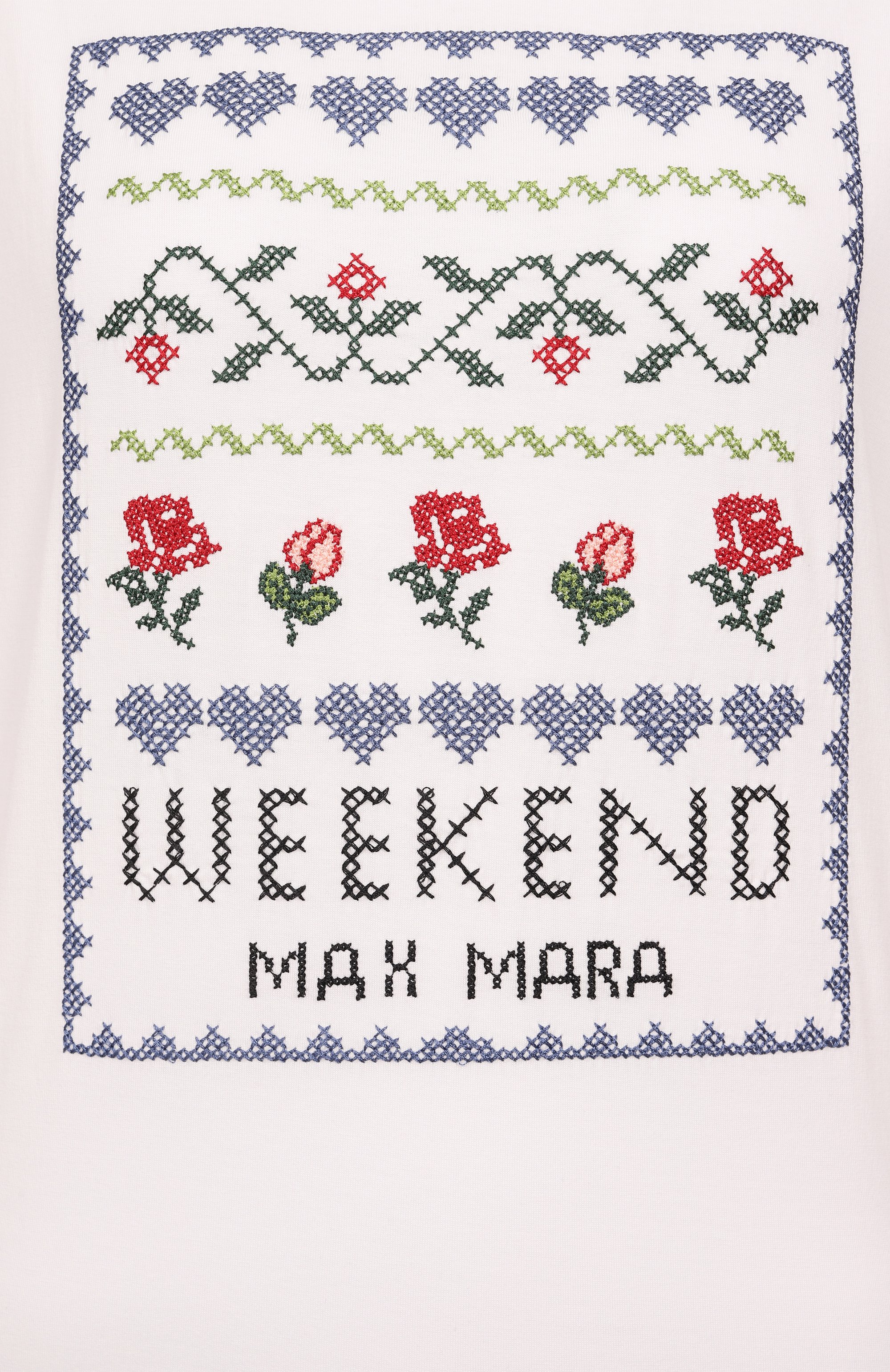 Хлопковая футболка WEEKEND MAX MARA, арт. CABINA, фото 6