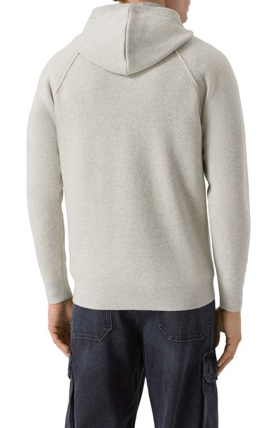 Шерстяной кардиган C.P. COMPANY, арт. 19CMKN057A110149A, фото 4